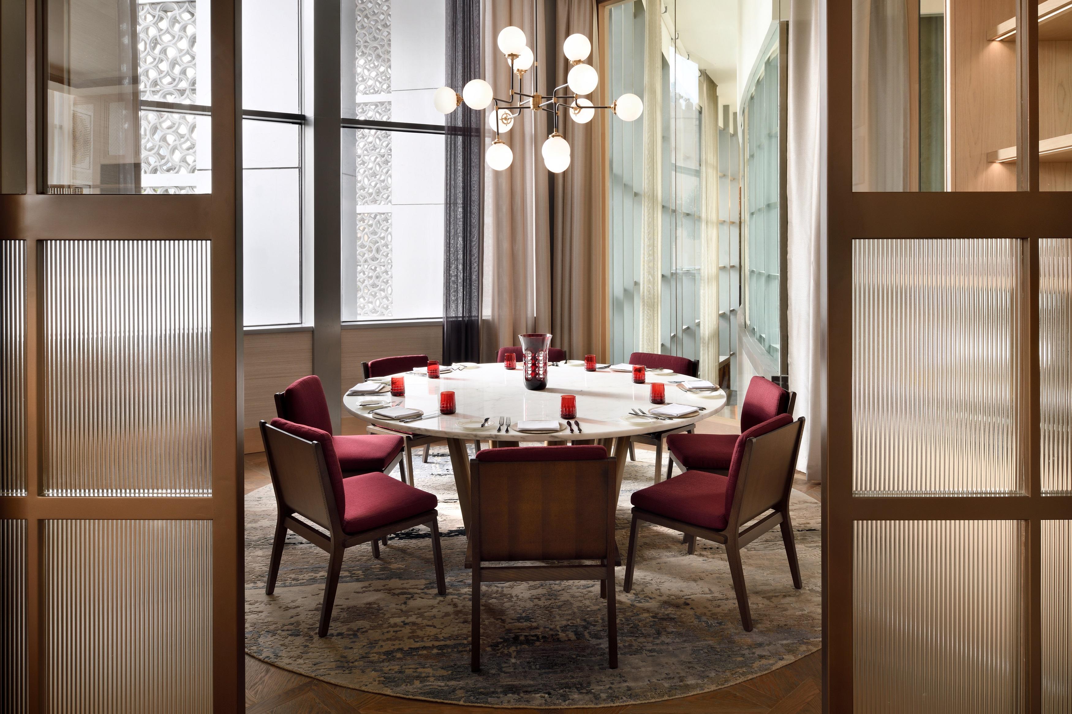 Hotel Address Downtown Dubai Esterno foto The interior of the restaurant
