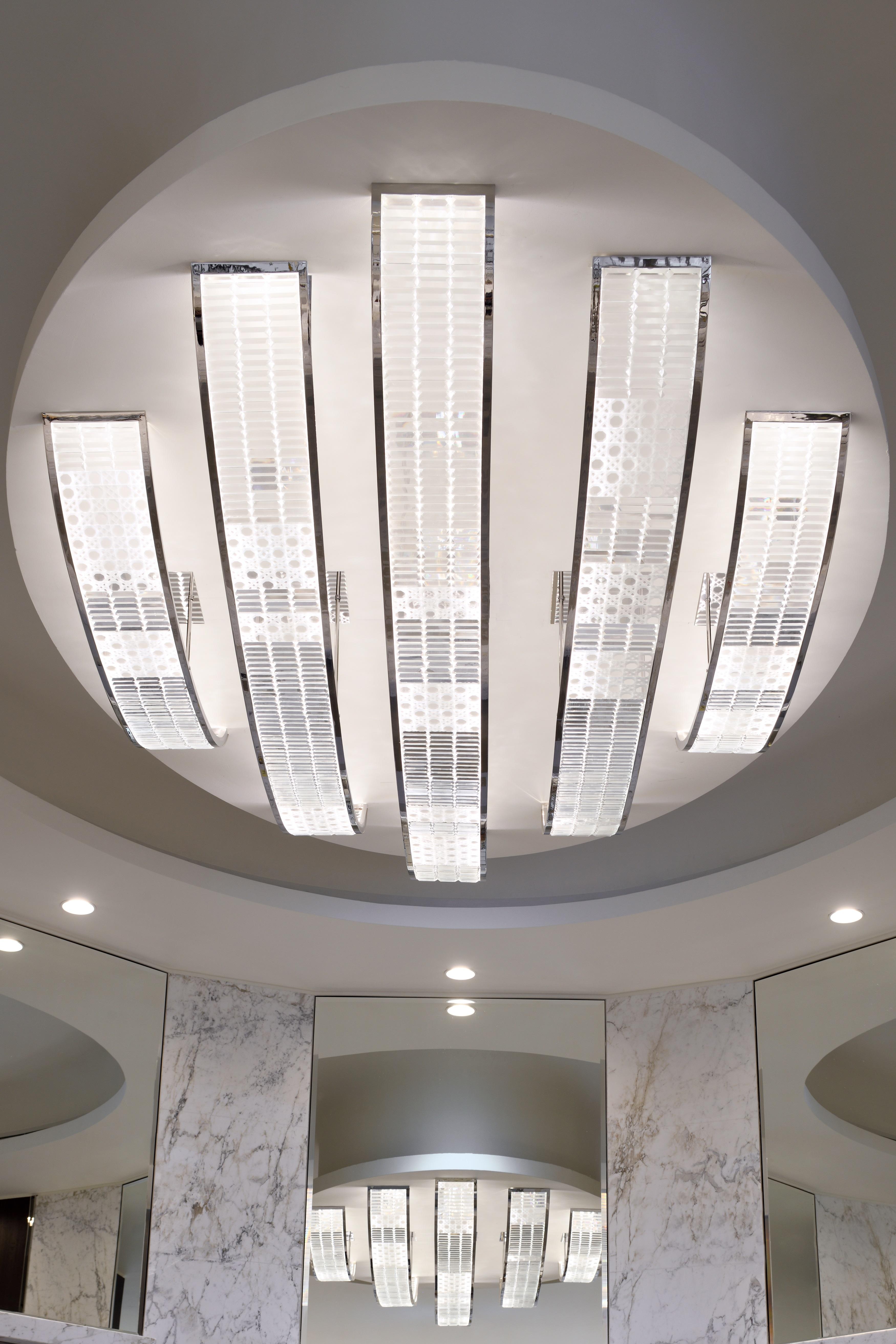 Hotel Address Downtown Dubai Esterno foto Ceiling of the main entrance