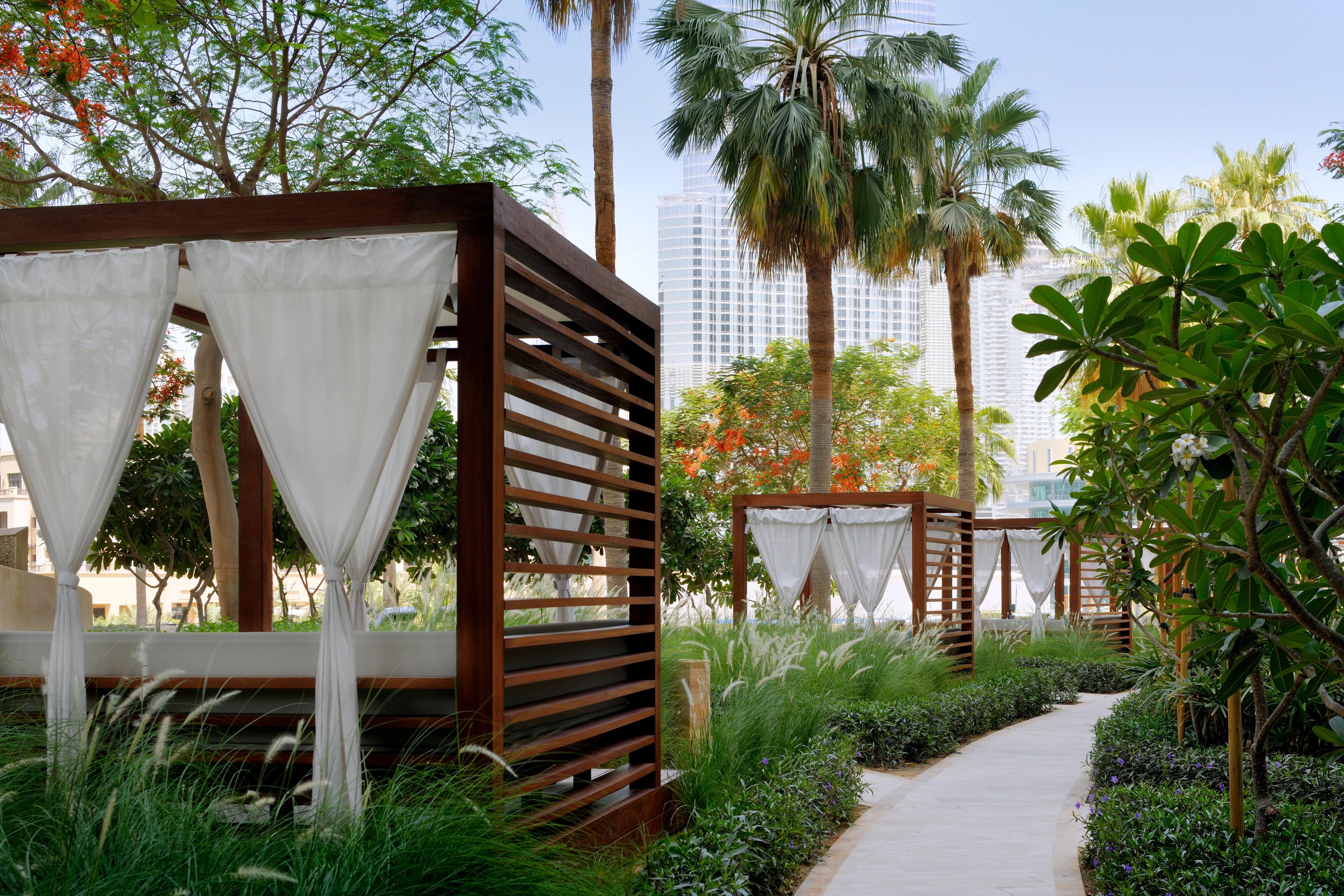 Hotel Address Downtown Dubai Esterno foto The Dubai Fountain Gardens